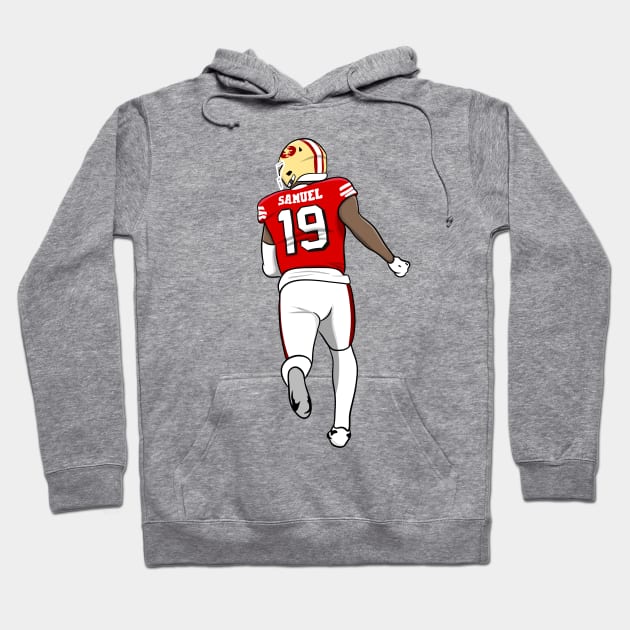 deebo and running back Hoodie by rsclvisual